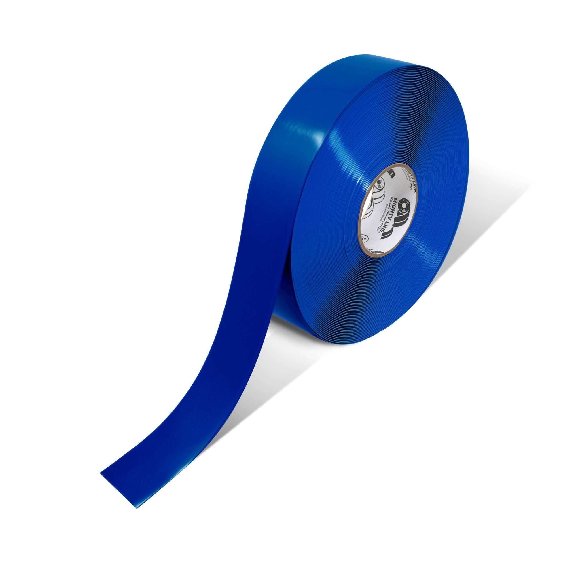 Mighty Line Industrial Floor Marking Tape, Blue, 2in. x 100ft. Roll